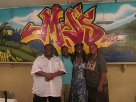 Queen Quet &amp; Staff and Owners of MJ's Soul Food